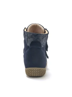 Boots à scratchs grande largeur