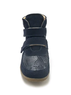 Boots à scratchs grande largeur