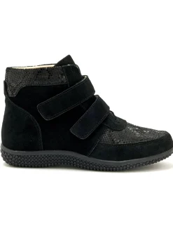 Boots à scratchs grande largeur