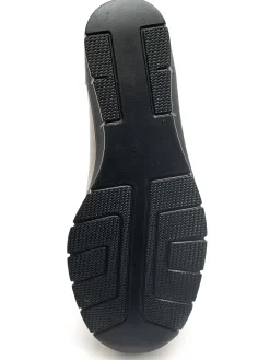 Boots compensées zippées