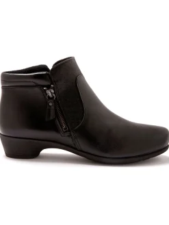 Boots cuir à aérosemelle® extra larges