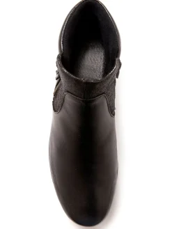 Boots cuir à aérosemelle® extra larges