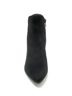 Boots cuir velours à aérosemelle®