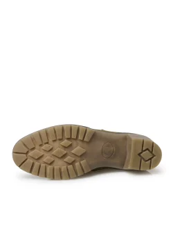 Boots cuir velours largeur confort