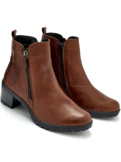 Boots dessus cuir extra larges