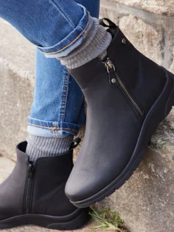 Boots double zip aéroesemelle® amovible