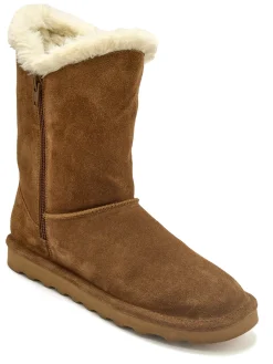 Boots fourrées double zip