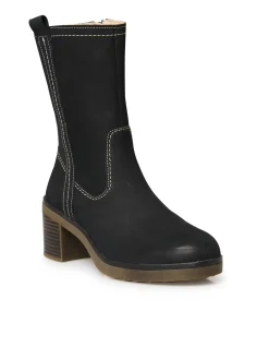 Boots hautes molletonnées