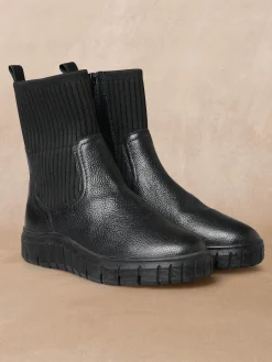 Boots élastiquées semelle épaisse