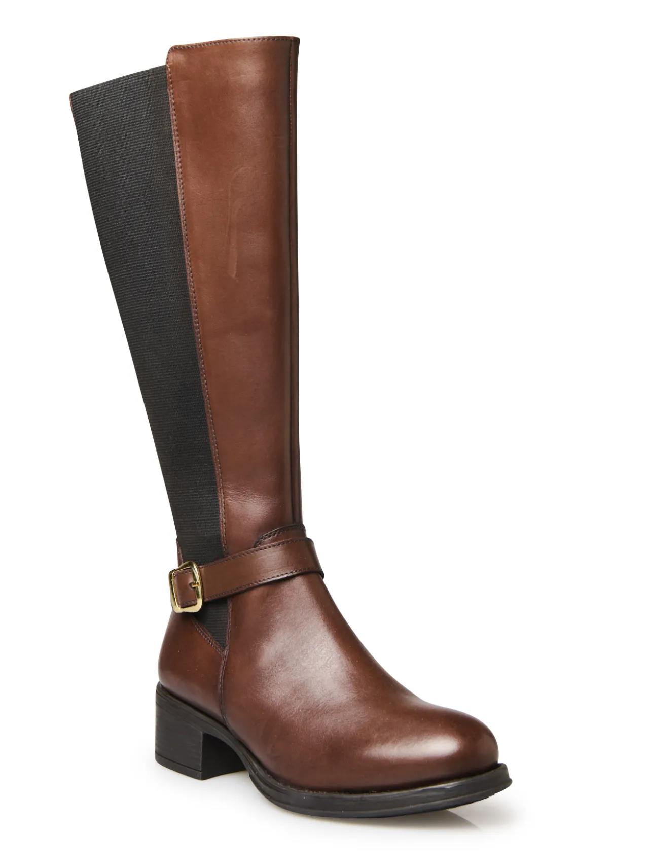 Bottes hautes mollets larges