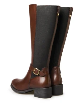 Bottes hautes mollets larges