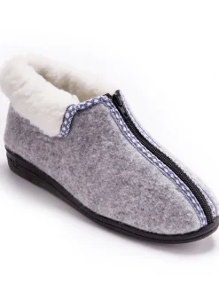 Bottillons fourrés laine majoritaire