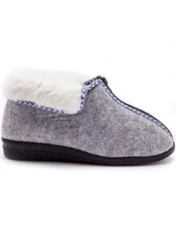 Bottillons fourrés laine majoritaire