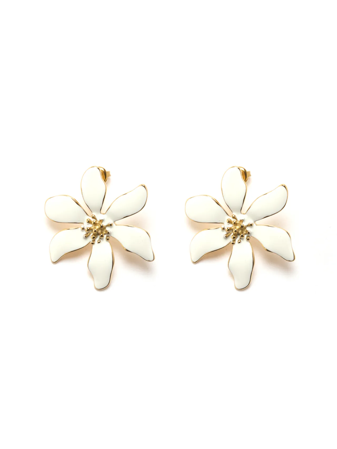 Boucles d'oreilles fleurs