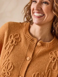 Cardigan avec alpaga et laine