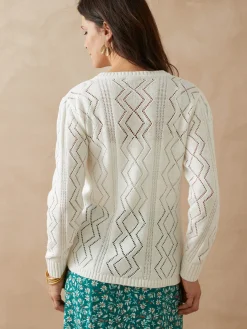 Cardigan en maille fantaisie