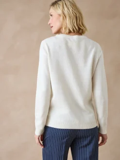 Cardigan en maille torsadée