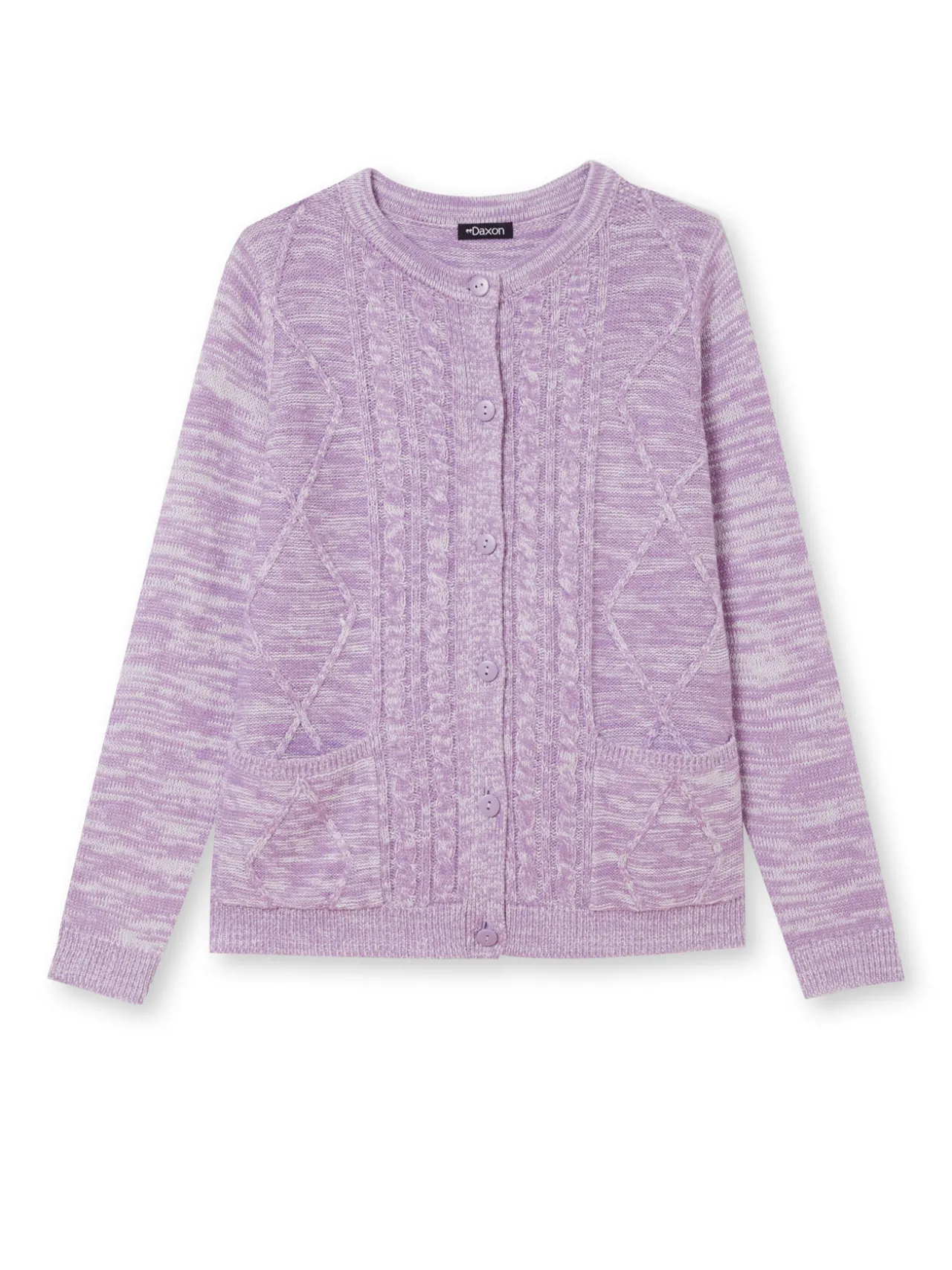 Cardigan en maille torsadée