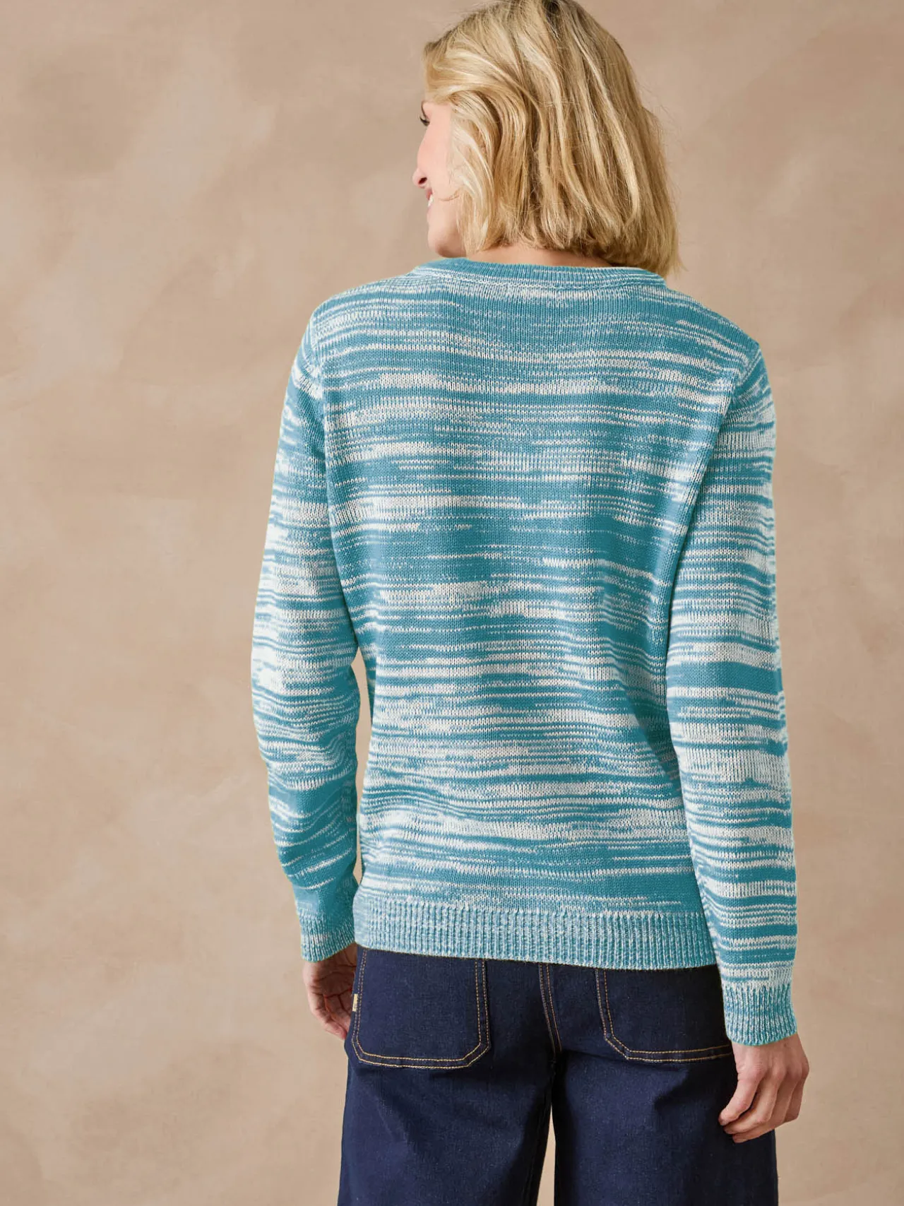 Cardigan en maille torsadée