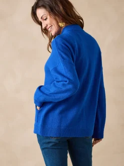 Cardigan poches kangourou