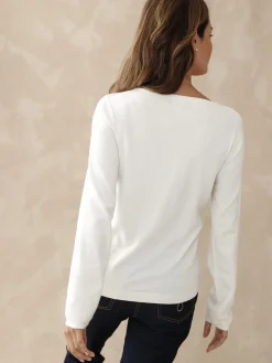 Cardigan point fantaisie détails rivets