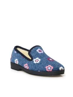 Charentaises entièrement fourrées laine