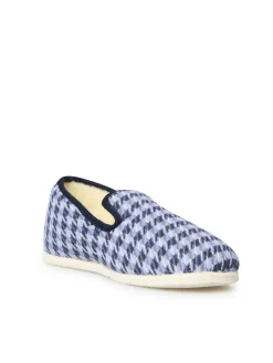 Charentaises fourrées semelle feutre