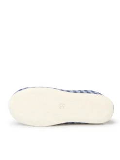 Charentaises fourrées semelle feutre