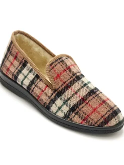 Charentaises mixtes fourrées laine