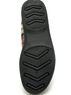 Charentaises mixtes fourrées laine