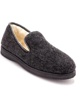 Charentaises mixtes fourrées laine