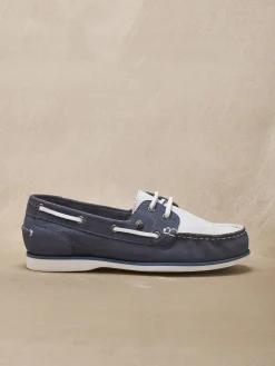 Chaussures bateau cuir