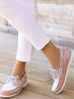 Chaussures bateau cuir