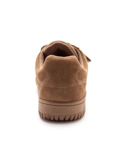 Chaussures cuir à scratch extra-larges