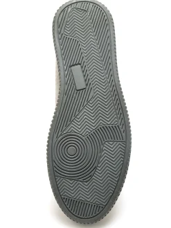 Chaussures cuir à scratch extra-larges