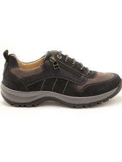 Chaussures de randonnée à lacets et zip