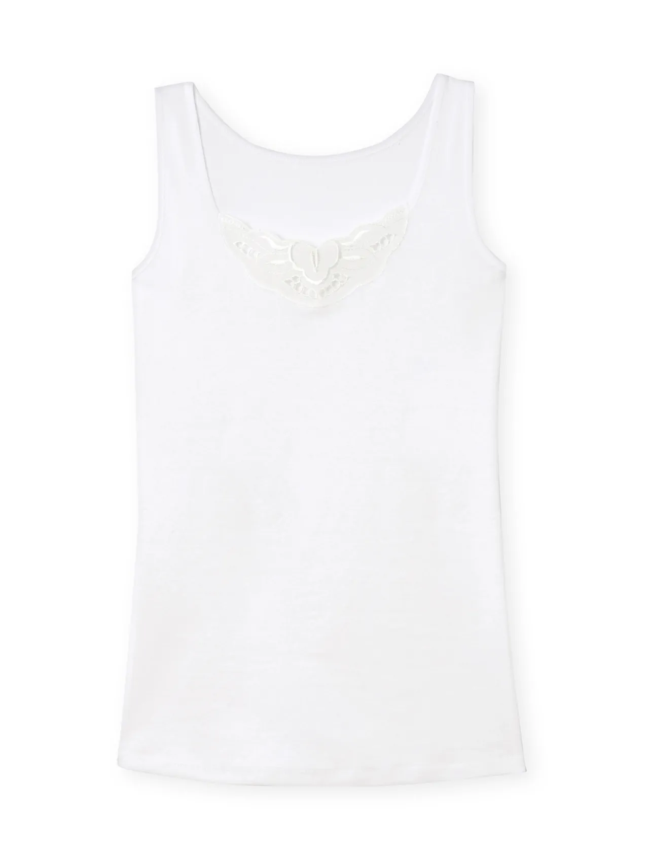 Chemise de corps sans manches