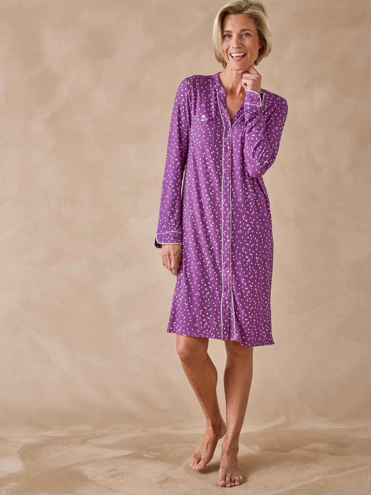 Chemise de nuit forme liquette