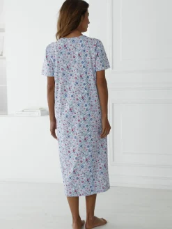 Chemise de nuit maille coton