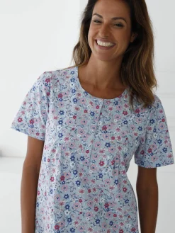 Chemise de nuit maille coton