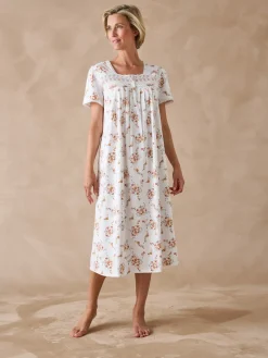 Chemise de nuit maille pur coton