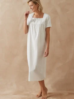 Chemise de nuit plumetis