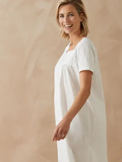 Chemise de nuit plumetis