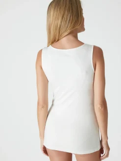 Chemise sans manches 20% laine