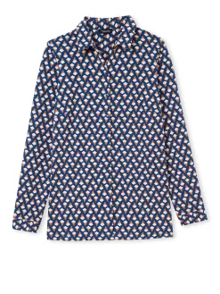 Chemisier chaud en maille