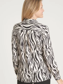 Chemisier chaud en maille