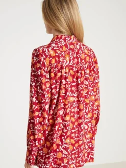 Chemisier long ample spécial ventre rond