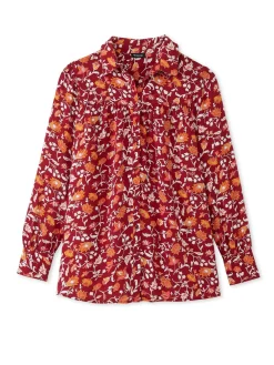 Chemisier long ample spécial ventre rond