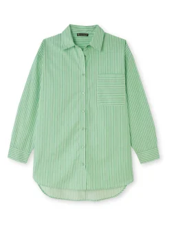 Chemisier long pur coton