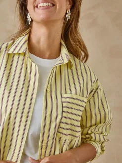 Chemisier long pur coton